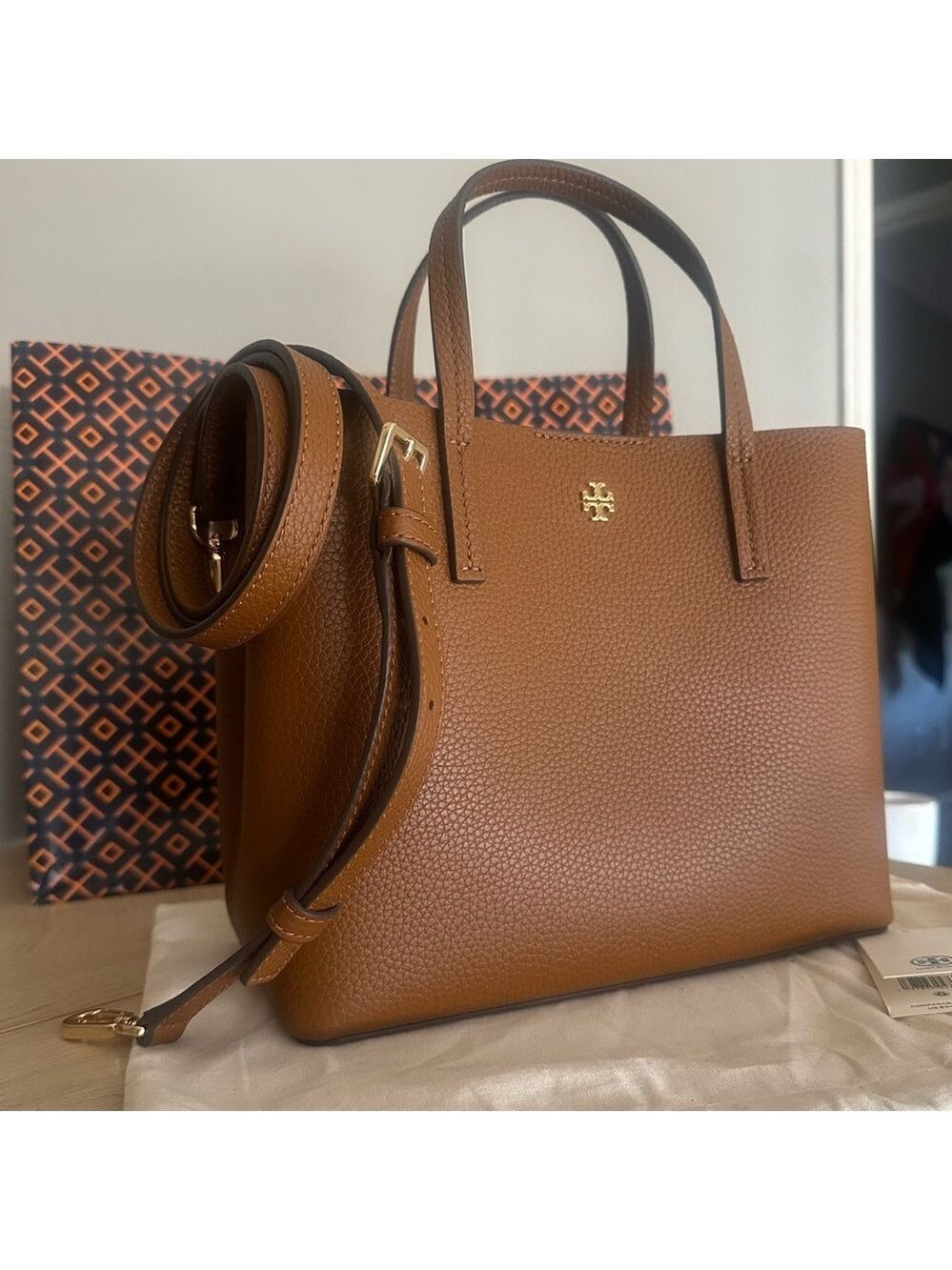 New Tory Burch Blake small tote cortado color